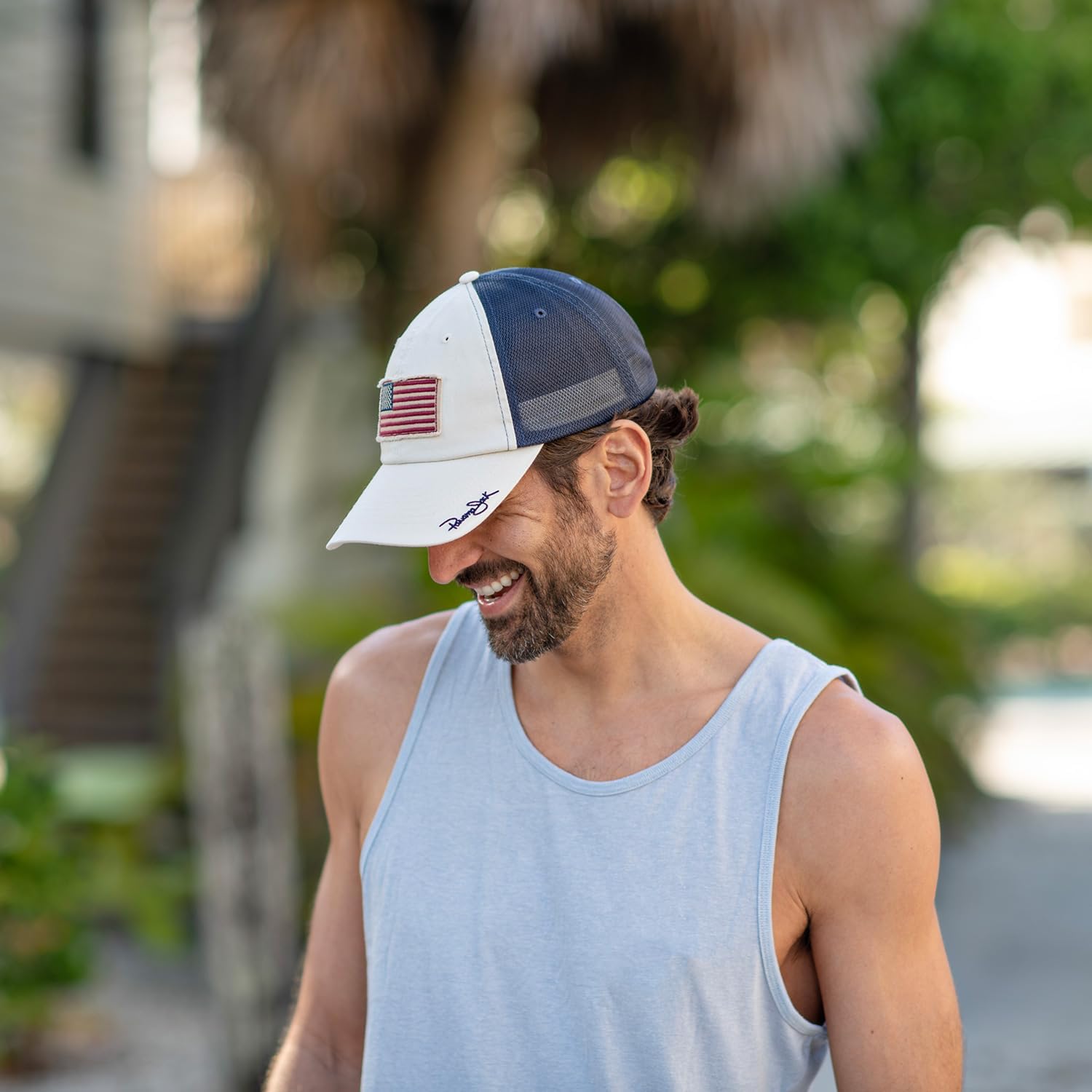 Panama Jack Surf Club Baseball Cap, Adjustable Closure, Packable, Lightweight