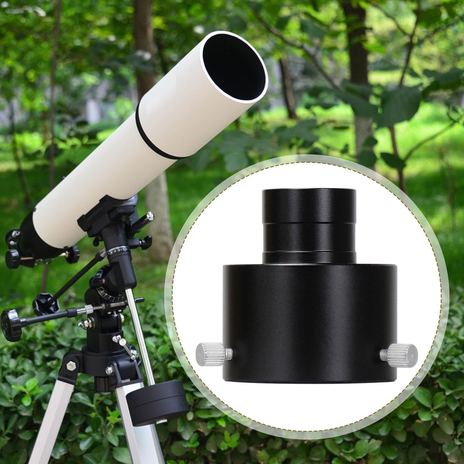 Adaptateur D'oculaire de Télescope 1,25 Pouce vers 2 Pouces, Adaptateur D'interface D'oculaire 1,25 Pouce vers 2 Pouces, Partie Métallique