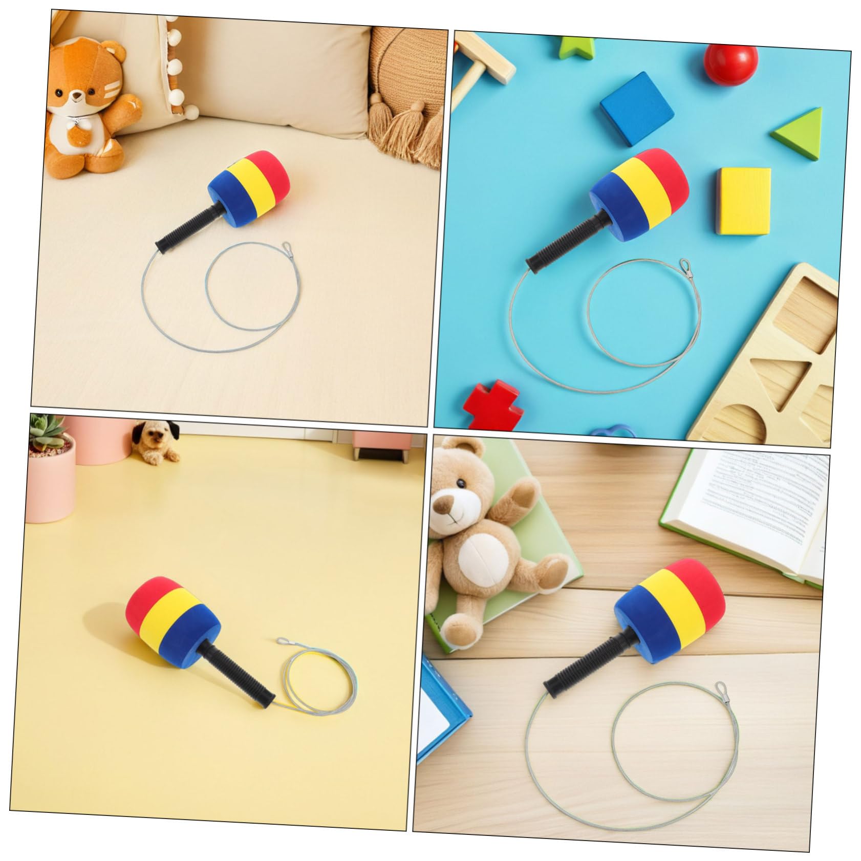 Hohopeti Gioco Martello per Bambini 2 Pezzi Martelli in Spugna Leggeri e Resistenti per attività Familiari e Arcade Esperienza di Gioco Migliorata