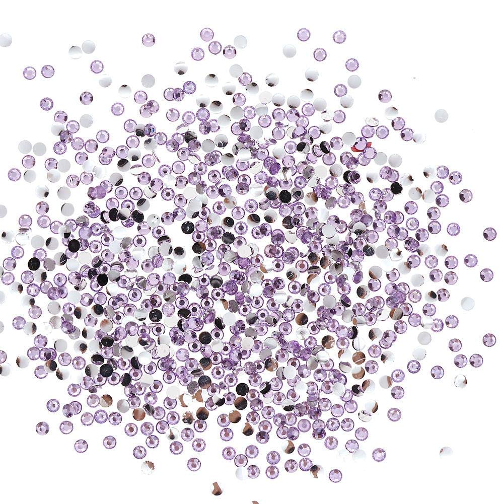 Strass nail art violet 3mm pour sublimer les ongles courts ou longs - 6