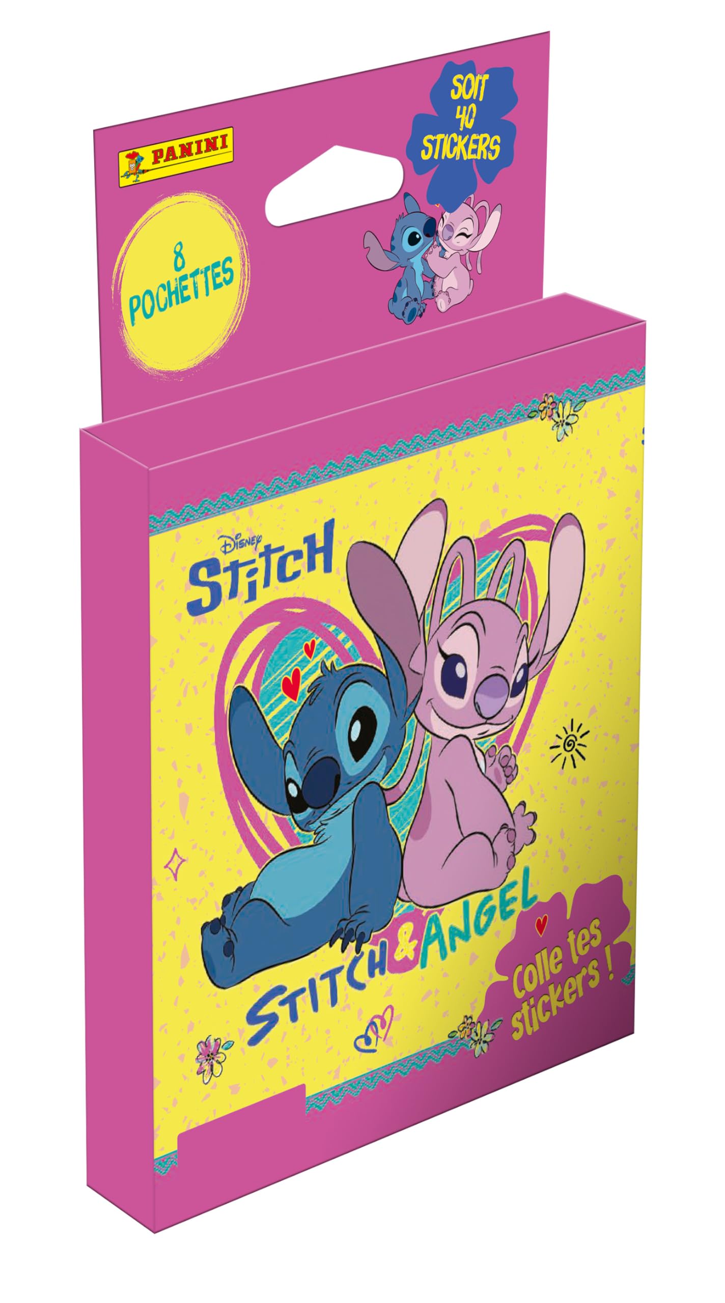 Stitch & Angel Stick with Us Sticker Collection - Multiset
