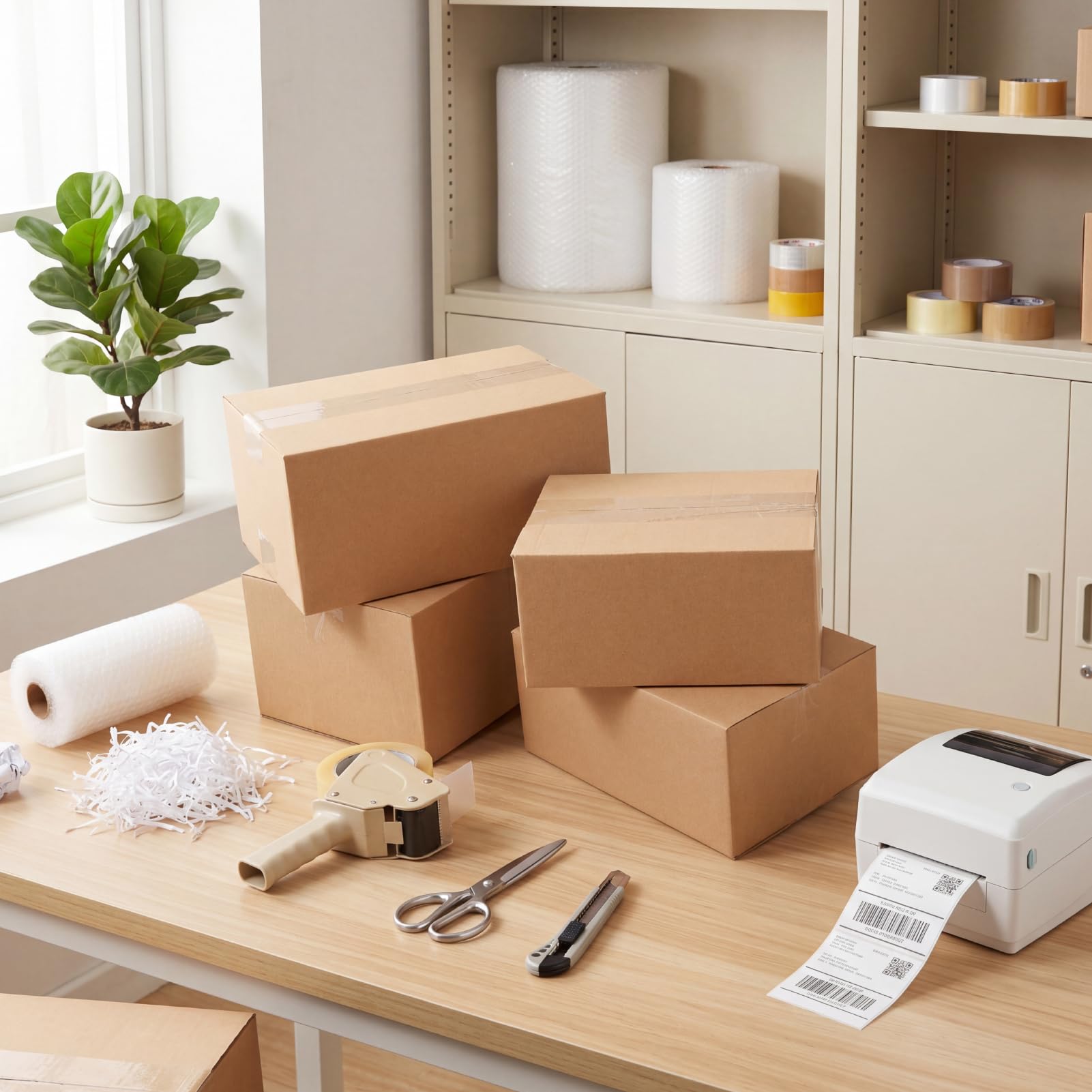 CRUGLA Paquete de 30 cajas de envío de varios tamaños (10 x 7 x 5, 9 x 6 x 4, 8 x 6 x 4), 10 cajas pequeñas para embalaje de pequeñas empresas, envío y almacenamiento