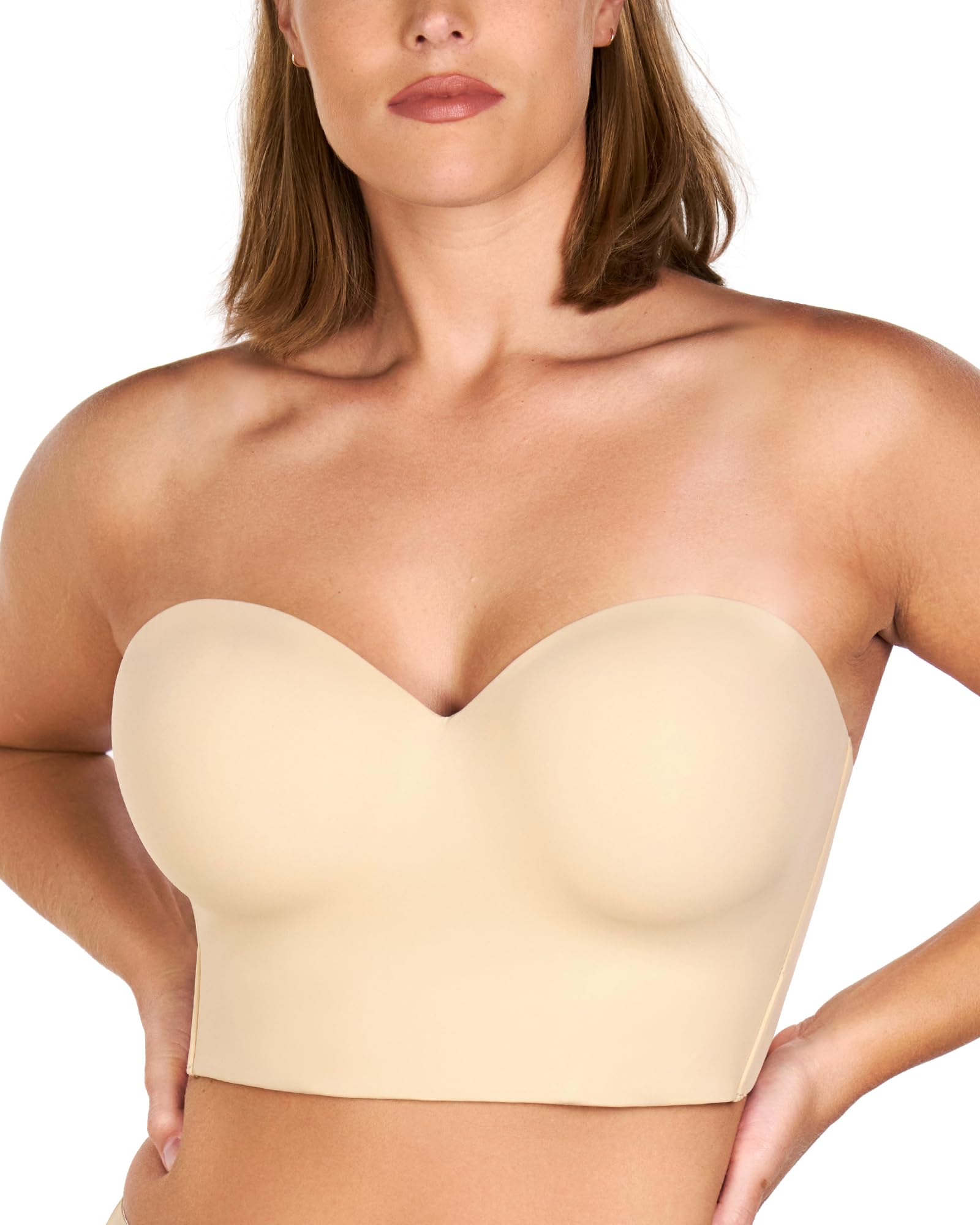 HSIA Longline Strapless Bra