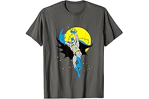 Batman Christmas Lights Action Swing T-Shirt