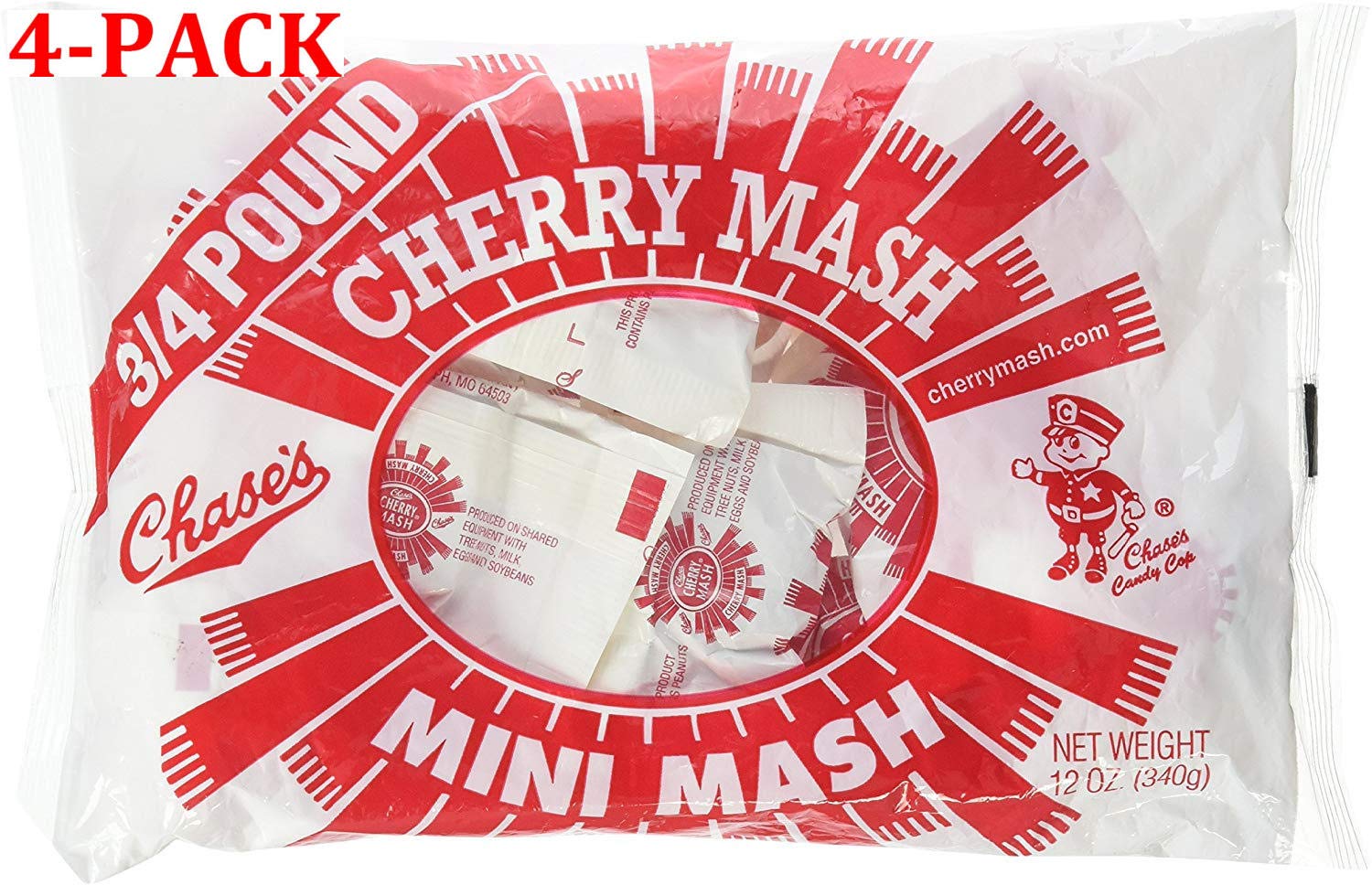 Amazon.com : Cherry Mash, 12 Oz (Basic, 4-Pack)_AB : Grocery