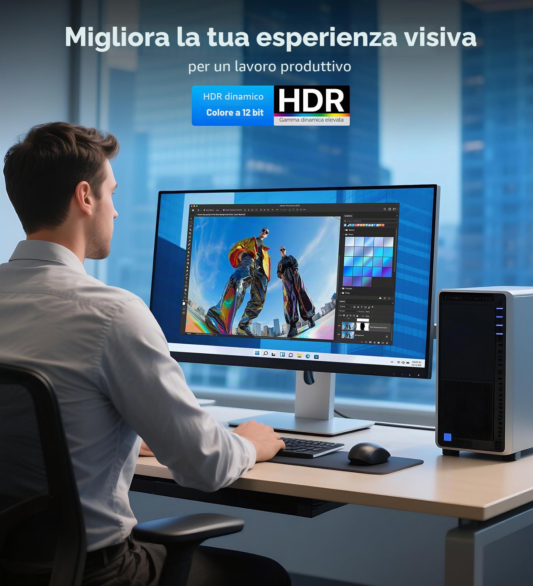 Cable Matters Cavo VESA certificato 54Gbps DisplayPort 2.1 3m, cavo DP54 con 8K 165Hz, 4K 500Hz in nero con FreeSync, G-SYNC e HDR per monitor da gioco, PC, RTX 4080/4090, RX 7900
