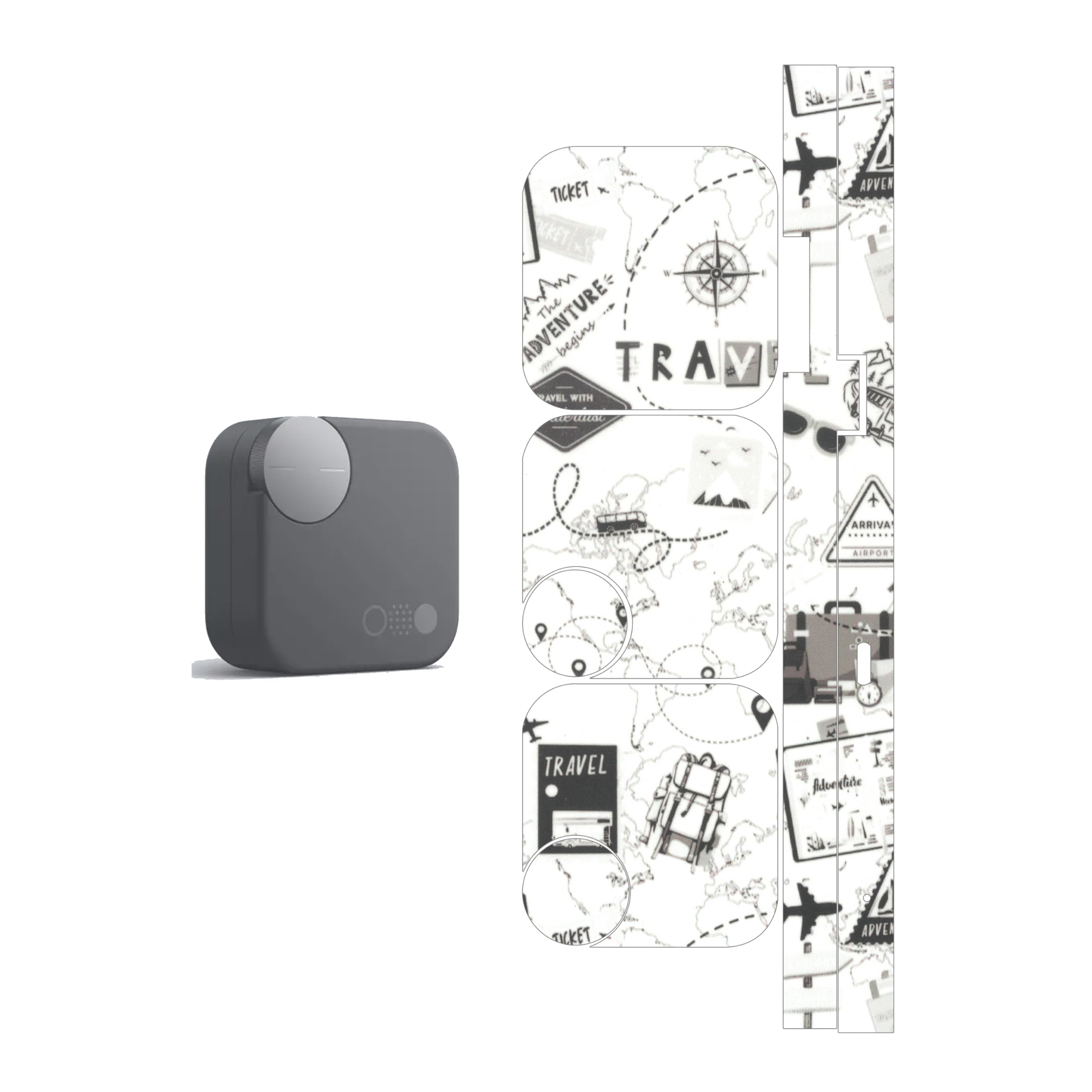 Compatible for CMF Buds PRO 2 - Audio Buds Skin Warp (Coverage - Only for Charging Case) (Print-261) (375)-image-4