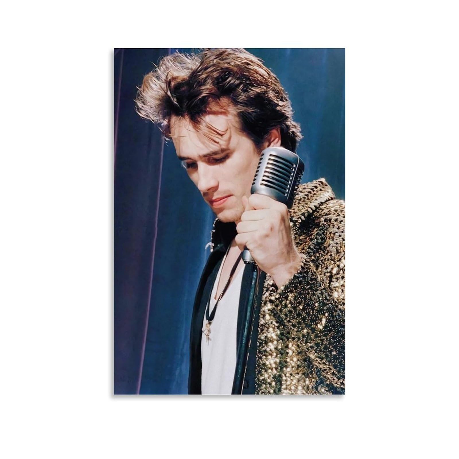Jeff Poster Buckley Vintage Poster Canva Colourfast Wall Art Decorative Painting for Living Room Bedroom Home Decor 20x30inch(50x75cm) Unframe-style