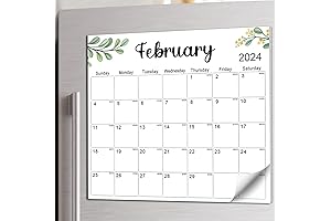 2020 Fridge Calendar: Nature, Intuitive, Functional