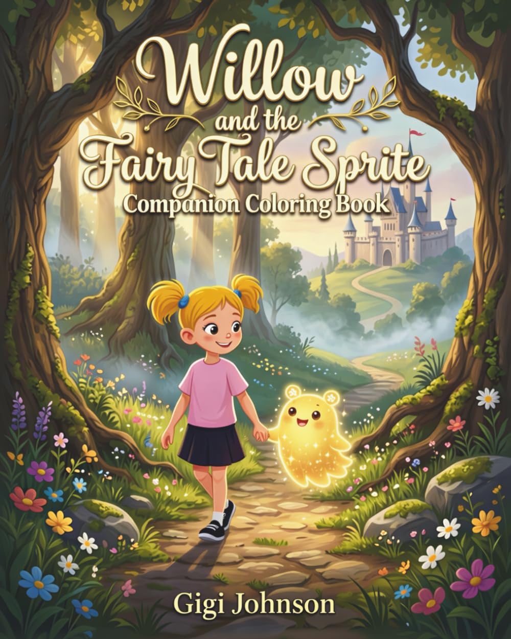 Willow and the Fairy Tale Sprite Companion Coloring Book (Epic Kids Adventures)