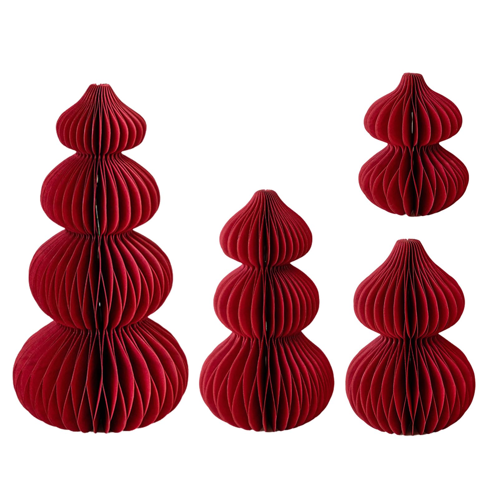 Tsophreniq F Celebrate The New Year With This Colorful And Stable Paper Gourd Table Decoration Set Or Various Setting Chinese New Year Decoration