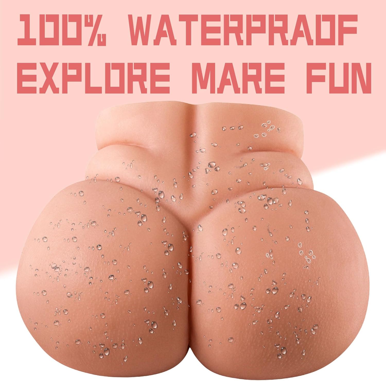 7.3LB Pussy Ass Sex Doll for Male Pleasure, Men's Sex Toys, Fat Female Adult Sex Dolls Torso Butt Stroker, Lifelike Sex Toy Soft Butt with Tight Vagina Anal Hip Male Masturbattor
