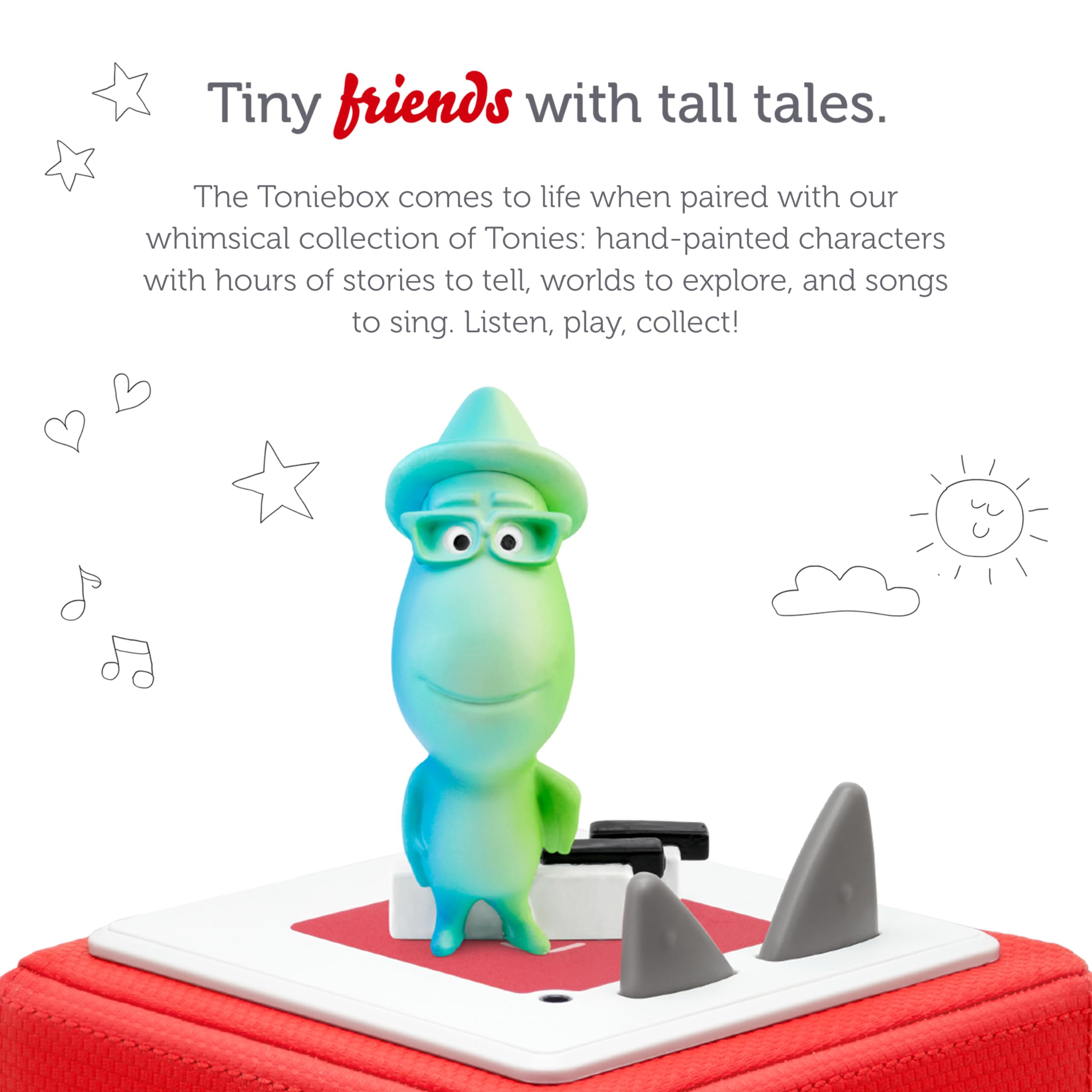 Tonies Joe Gardner Audio Toy Figurine from Disney and Pixar's Soul