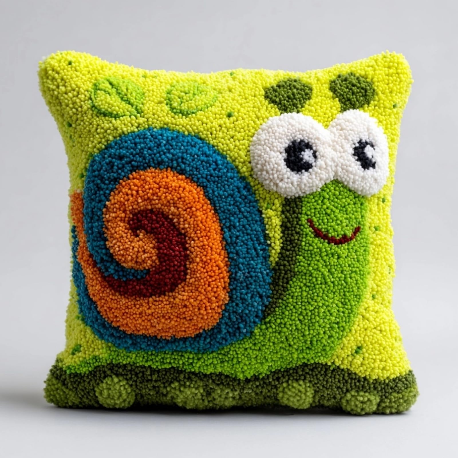 AxiangziK Latch Hook Pillow Kit for Beginners,Snails