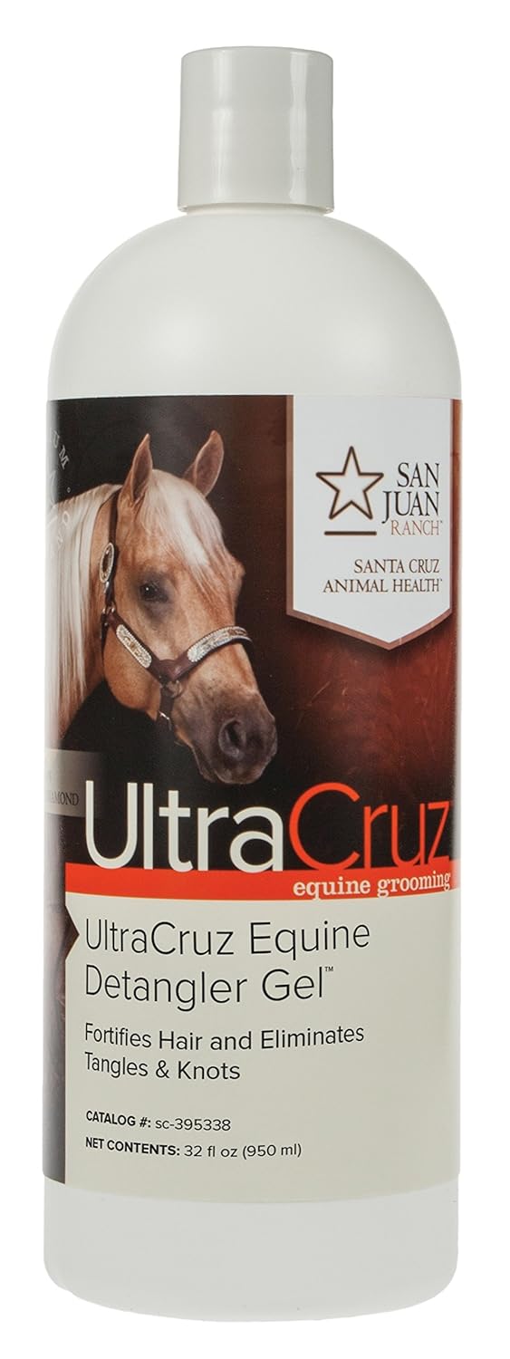 UltraCruz Equine Detangler Gel for Horses, 32 oz