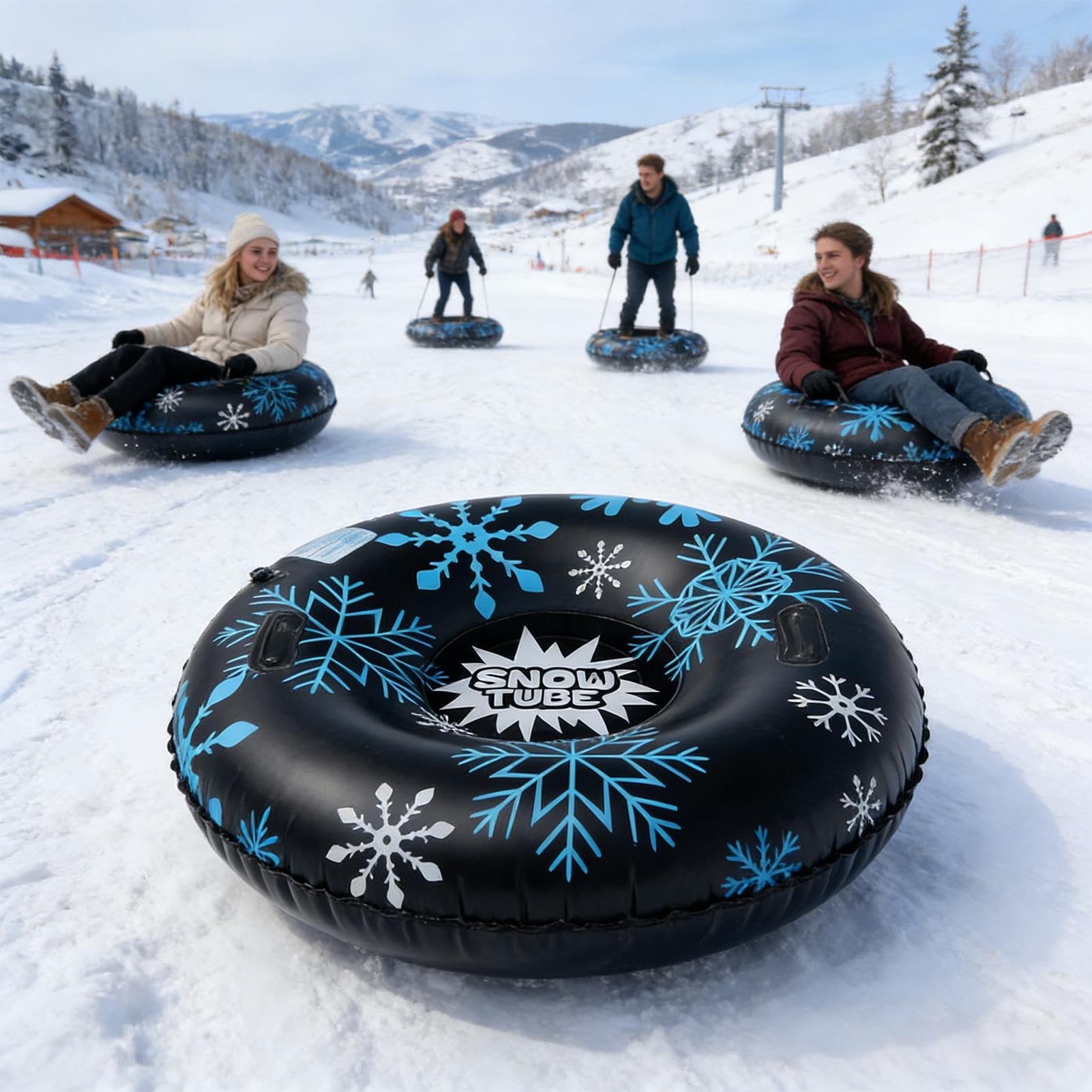 Bouées De Neige Pour Adultes Articles de Sports d'Hiver Gonflables