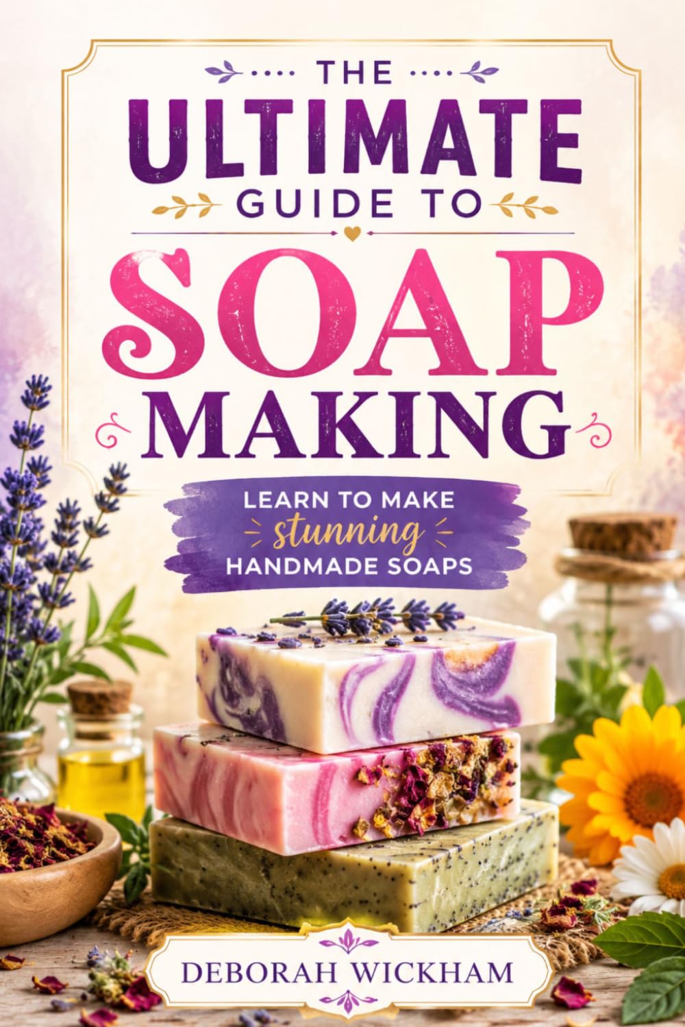 The ultimate guide to soap making: Learn to make stunning handmade soaps