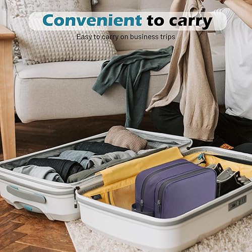 Miniatura 4 de Nuevo Neceser Hombre, Púrpura, Impermeable