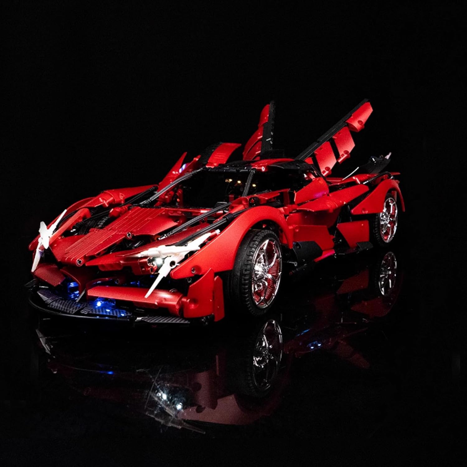 LED Lighting Kit Compatible with Lego 10519 Sports Car Series LED Light Set (Model Kit Not Included - Lighting Components Only) (Control Style)