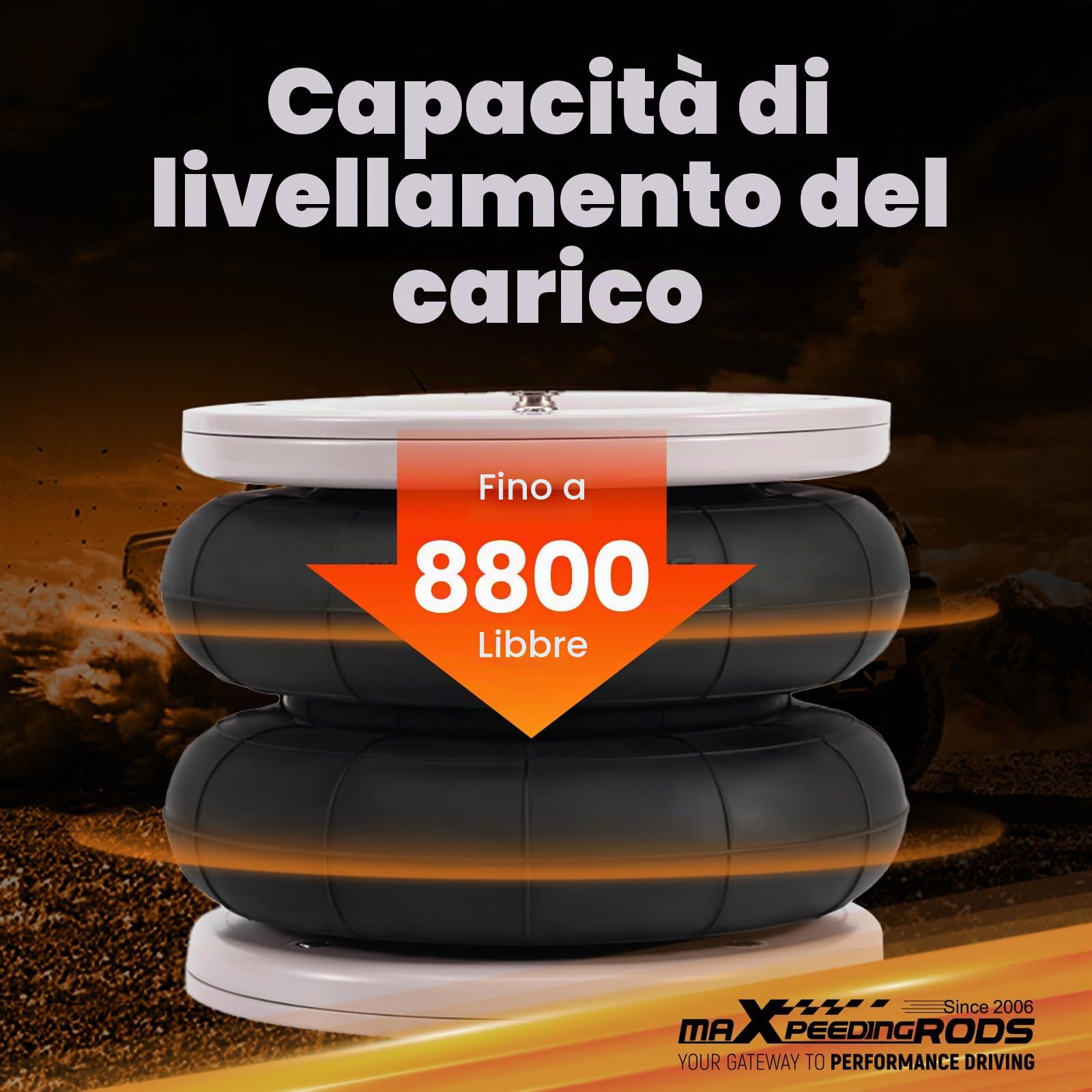 maXpeedingrods Sospensioni Pneumatiche Molla Borsa Compressore for Mercedes Sprinter 06-20