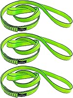 CAPARK 18mm Nylon Climbing Slings Runners 23kN Strength - Durable Webbing for Rock Climbing, Rappelling, Hammocks