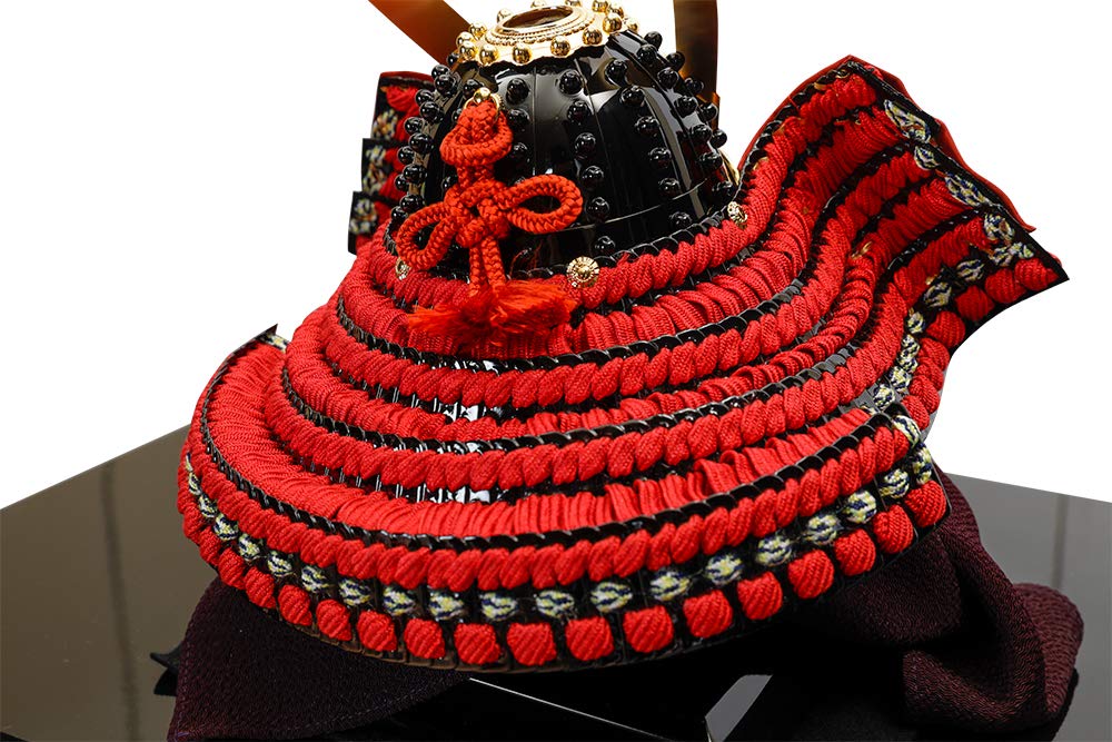 Amazon | 五月人形 兜飾り 三分之一源義家の兜 加藤鞆美作 端午の節句  