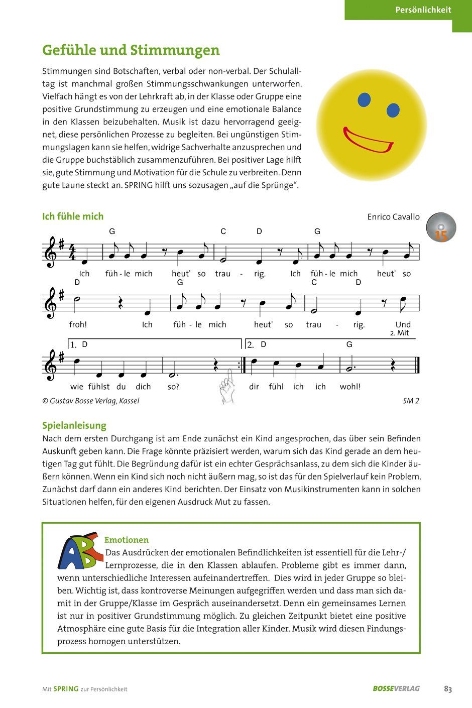 SPRING. Sprache lernen durch Singen, Bewegung und Tanz. Buch mit Audio-CD