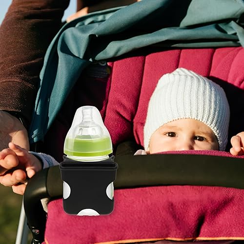 Miniatura 6 de UPKOCH Stroller Water Bottle Holder Pushchair Cup Organizer with Clamp for Bottles Cups and Material