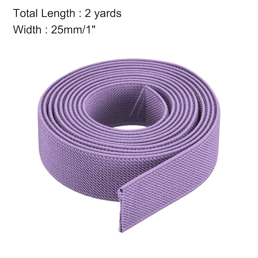 Amazon.com: MECCANIXITY Twill Wide Elastic Band Double-Side