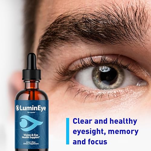 Miniatura 5 de LuminEyesDrops - Gotas oficiales Lumin para los ojos, fórmula premium de apoyo avanzado para la salud ocular diaria, suplemento líquido natural para