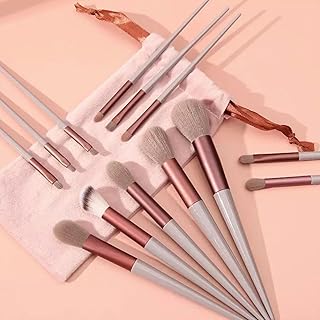 Juego de 13 brochas de maquillaje suaves con ...