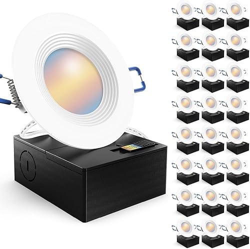 Miniatura 1 de Luz LED regulable para empotrar de 13W 6 pulgadas de Energy Star que apunta hacia abajo luz LED de Techo 830LM cumple con los requisitos de 24