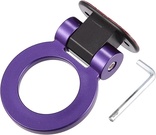 X AUTOHAUX Pegatina universal de remolque en forma de O púrpura para coche, decoración de parachoques disponible en Yaxa Peru