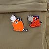 Chainsaw Pochita Enamel Pin - Anime Metal Brooches - Gift for Men Women and Fans - Image 5
