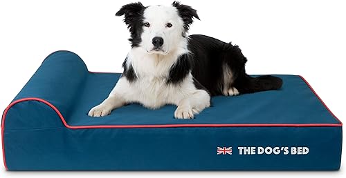 Miniatura 43 de Cama ortopédica para perro de la marca The Dog's Bed, espuma viscoelástica premium S-XXXL, impermeable, alivio del dolor de perro para la artritis,