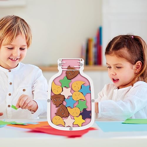 Miniatura 6 de Tarro de recompensa personalizado, tarro de recompensa para el aula, tarro de recompensa para niños (no magnético)