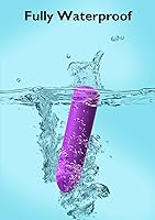 Vista 6 de Vibrador completamente de silicona para mujer, impermeabilidad IPX7, recargable, lápiz labial vibrador con punta angular, juguete sexual portátil