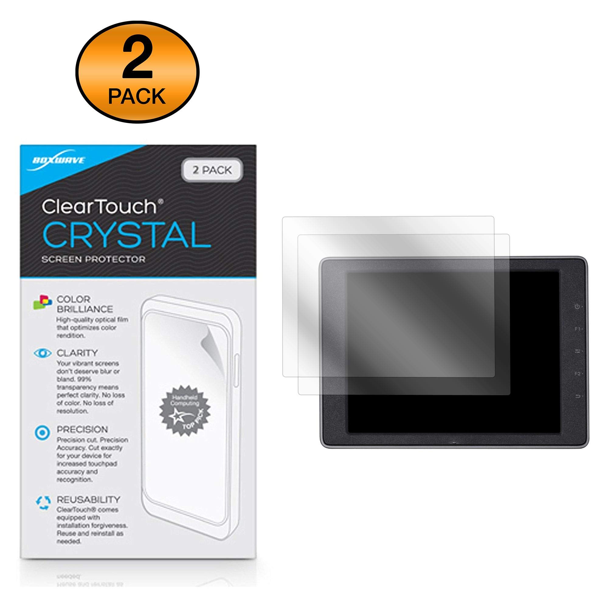 BoxWave Screen Protector for DJI CrystalSky Monitor (7.85 in) (Screen Protector ClearTouch Crystal (2-Pack), HD Film Skin - Shields from Scratches for DJI CrystalSky Monitor (7.85 in)