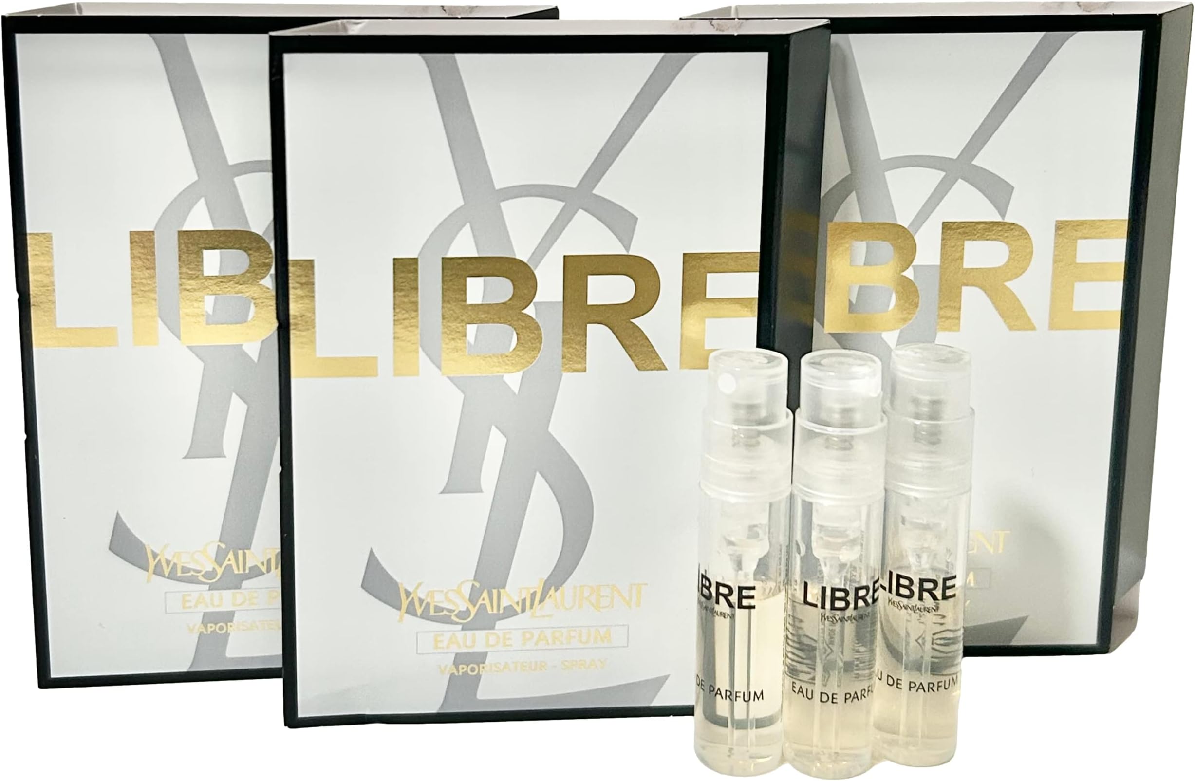YSL Libre Sample Women Perfume 1.2 ml / 0.04 oz - set of 3