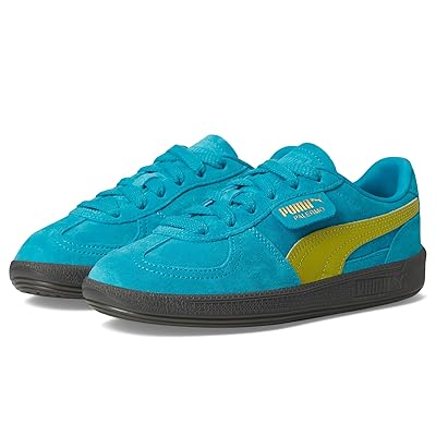 PUMA Kids Palermo (Big Kid) Kids Shoes Tropical Blue/Sea Kelp