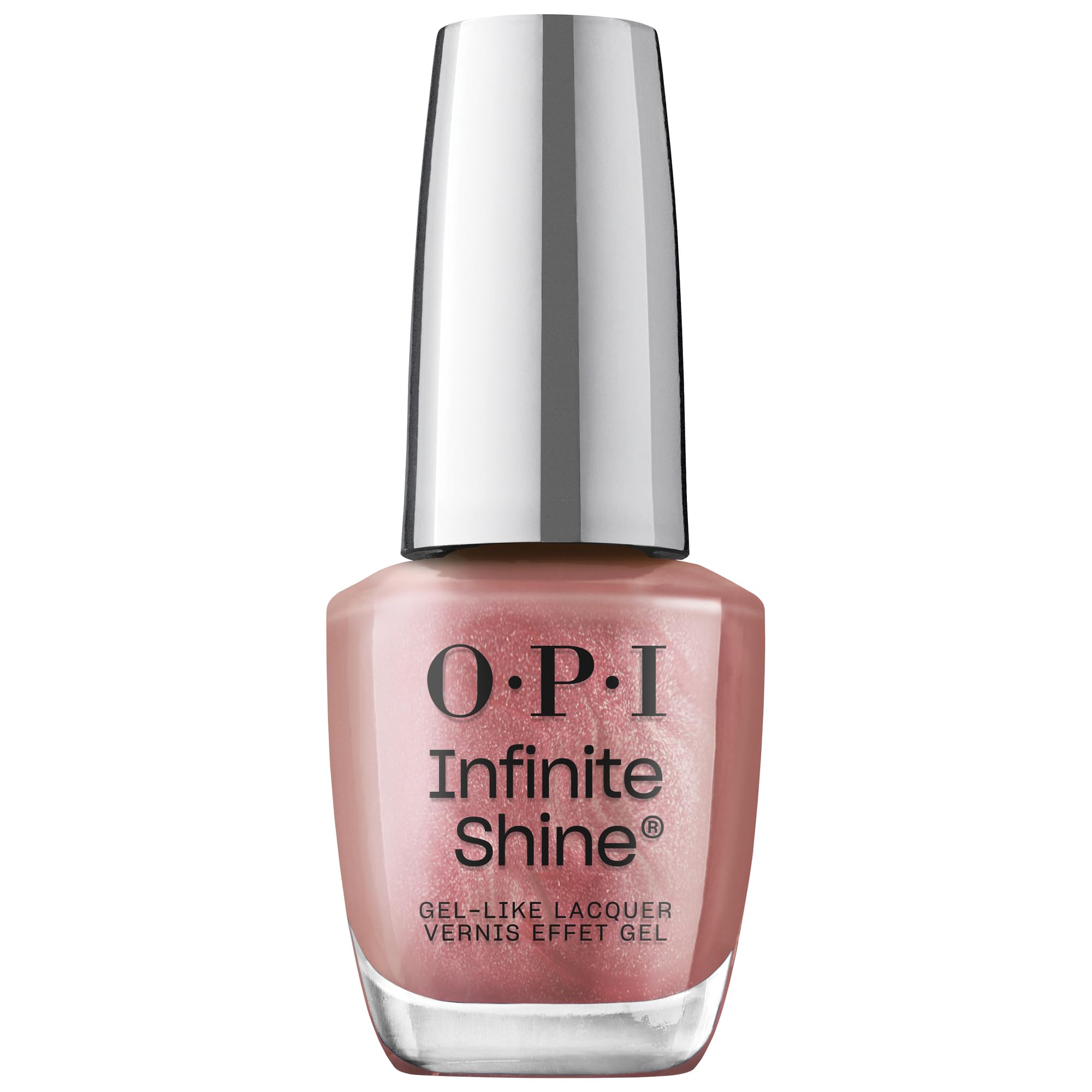 OPI Infinite Shine Pinktöne – vorgehärtete Gel-Technologie ohne UV-Lampe – bis zu 11 Tage Halt – langanhaltender, veganer Nagellack – 15ml