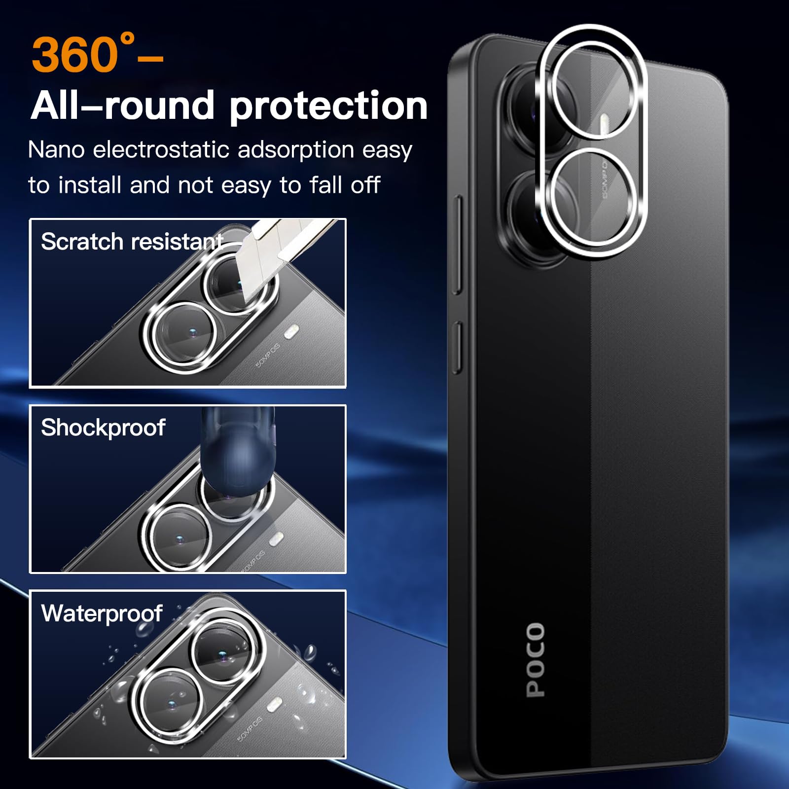 UNO' 2 Pezzi Vetro Temperato per Xiaomi Redmi Note 9/10X 4G/Note 9T, Ultra Resistente, Senza Bolle, 9H, Antigraffio