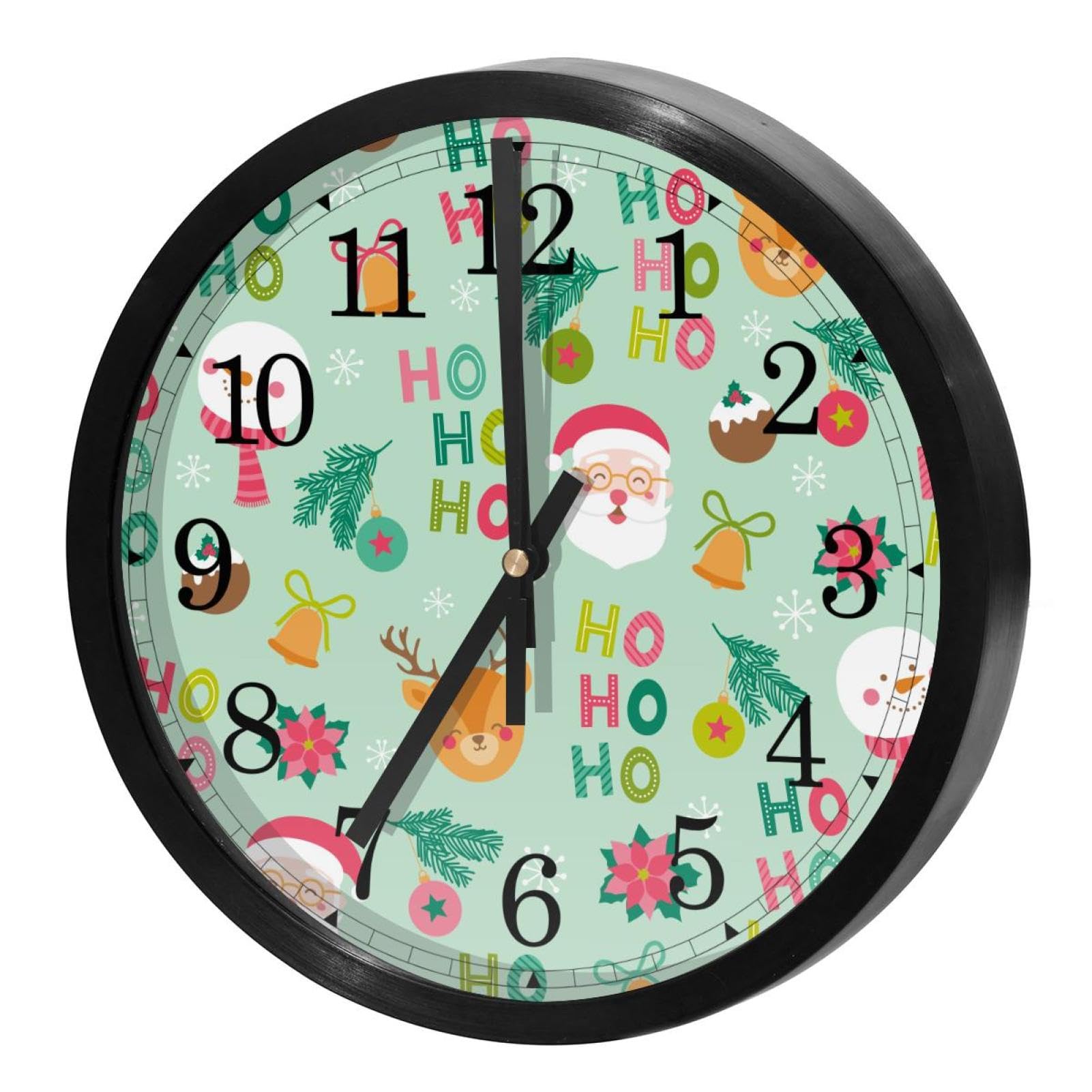 Horloge murale silencieuse HOHO, l'idée cadeau de Noël idéale pour équiper une classe d'école