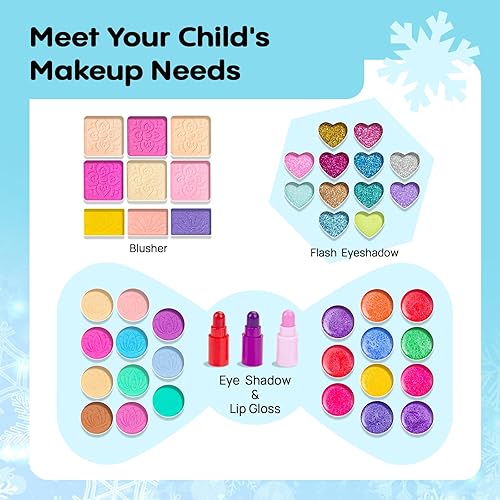 Miniatura 2 de Kit de maquillaje para niños, regalo para niñas de 3, 4, 5, 6, 7, 8, 9, 10 años