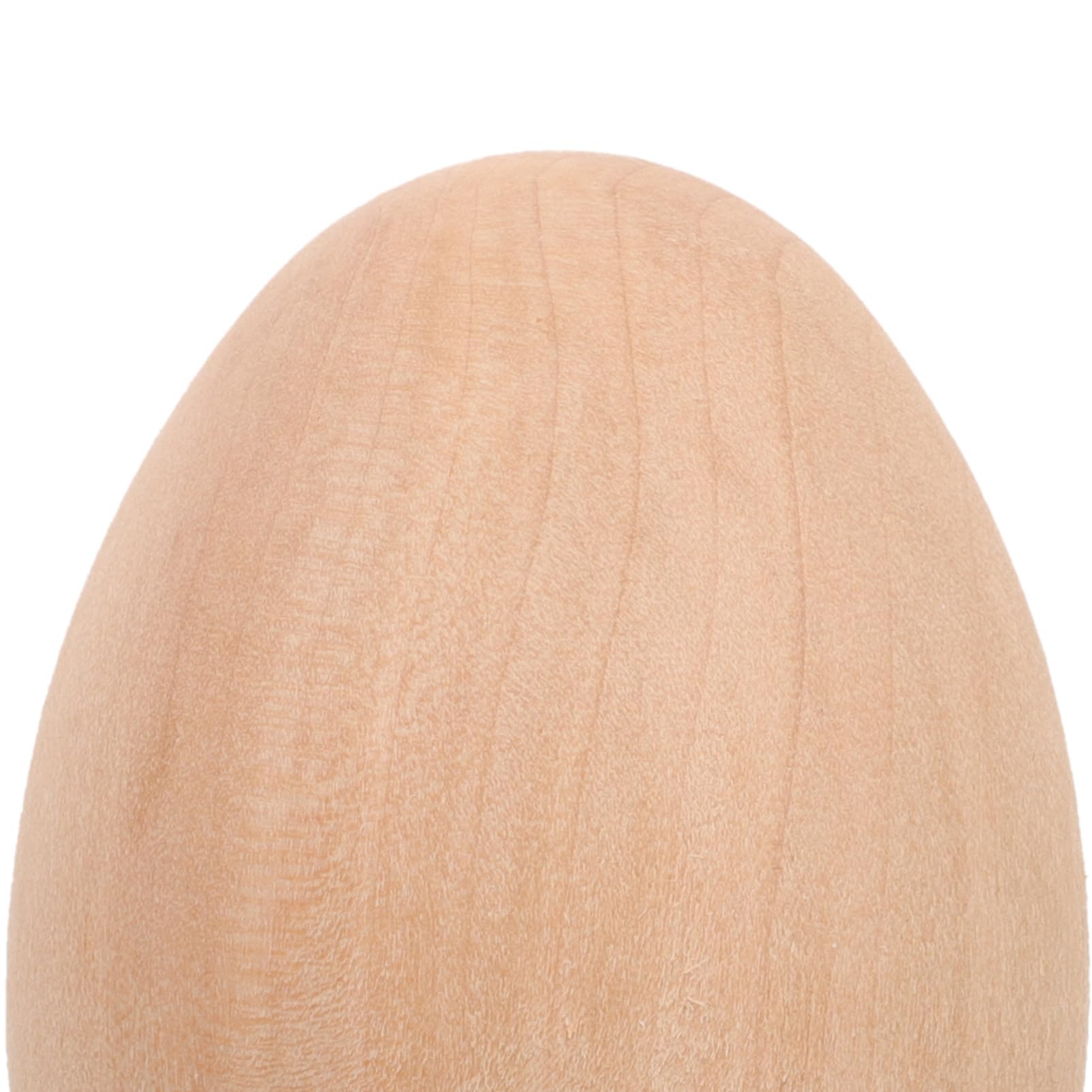 Kisangel 4 Set Uova Legno Finto Per Decorazioni Uova Simulazione Legno Per Diy E Sicure E Riutilizzabili 6 Pezzi * 4