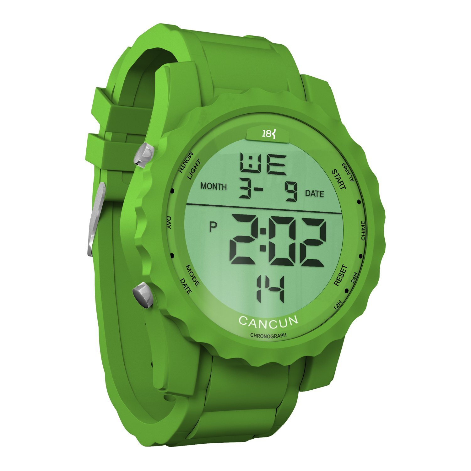 18k Watch Chronograph Mens Watch The "Cancun"