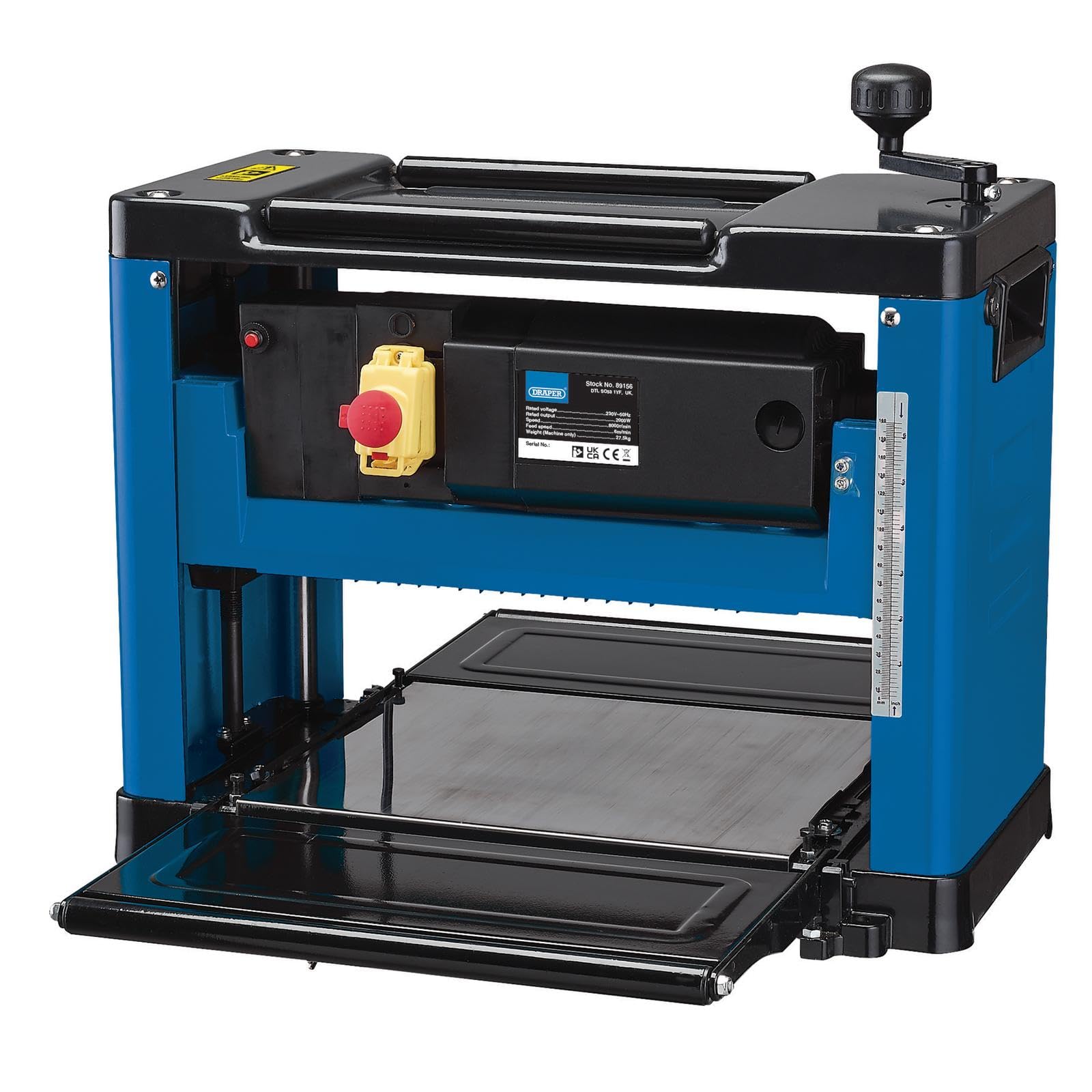 Draper 89156 230V Thicknesser, 330mm, 2000W Manufacturers P/N - 89156