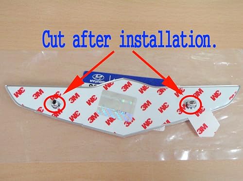 Miniatura 6 de Emblemas originales de repuesto para capó y maletero 1:1 para Hyundai Genesis Sedan G80 15 16 17 18