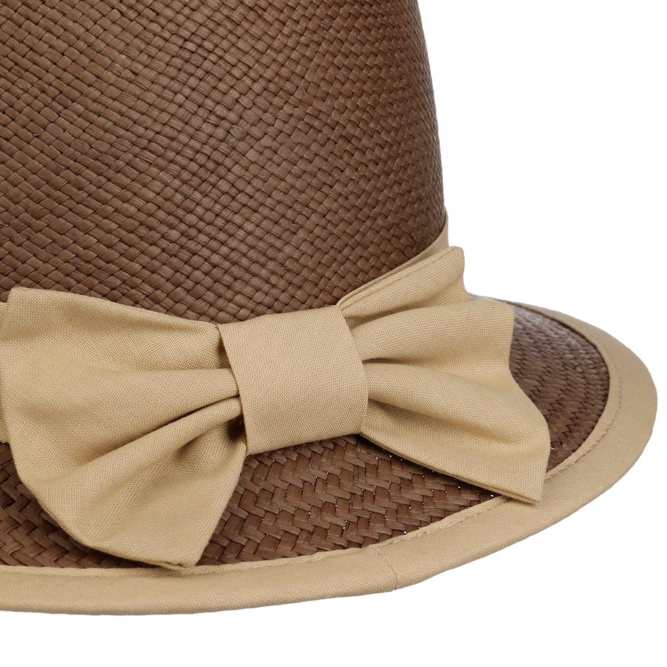 SOMBREROSHOP Big Brim Sombrero Fedora de Paja de Panama ala Ancha Hombre Primavera Verano