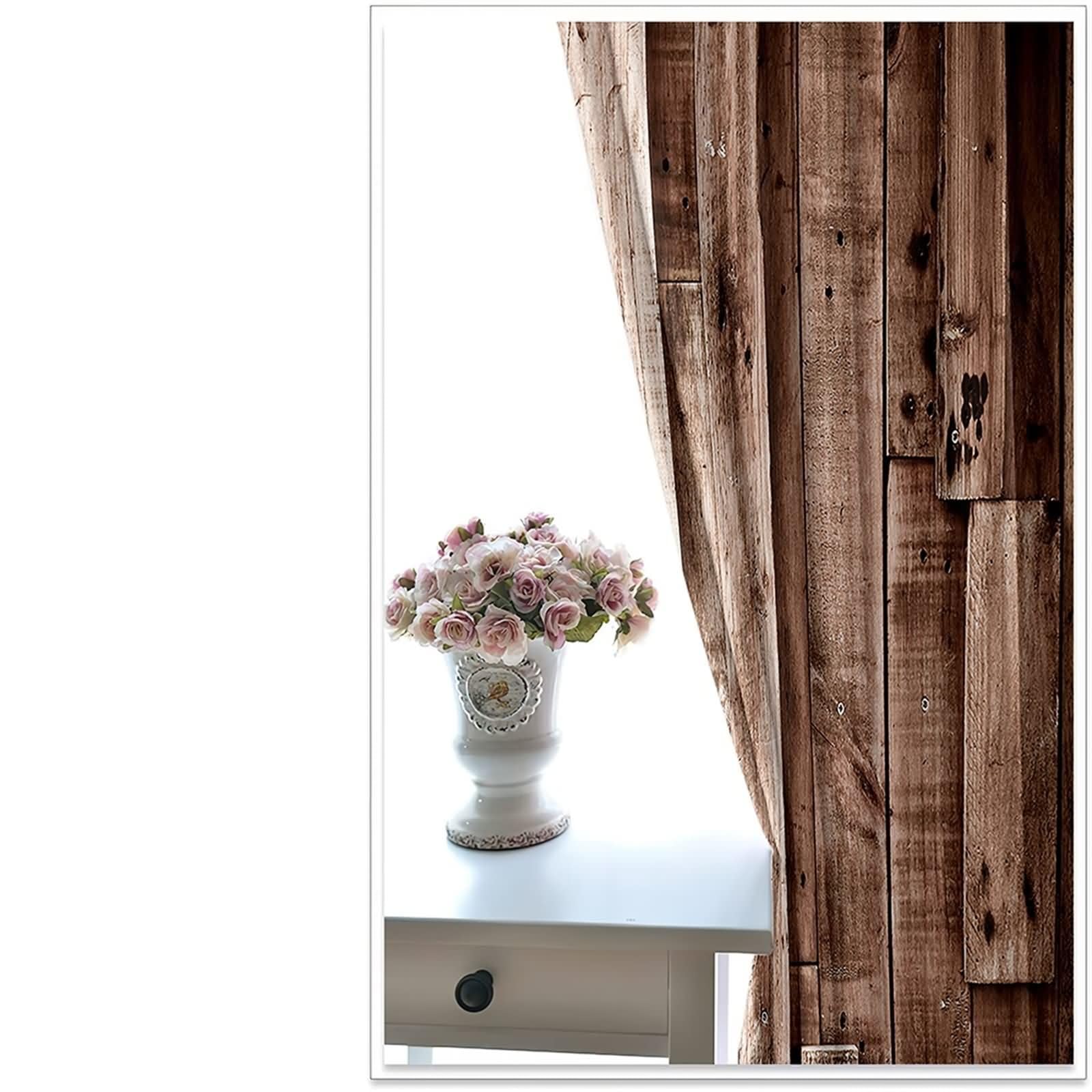 Pannello Tende Oscuranti Corte per Soggiorno Camera da Letto Tende per Cucina Tende Solide per la Camera Trattamenti di Finestra Tende-Marrone,W100XL160 1 Pezzo